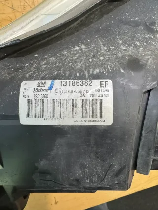 Opel D Corsa D-Corsa Frontscheinwerfer Scheinwerfer vorne rechts 13186382 - Bild 7