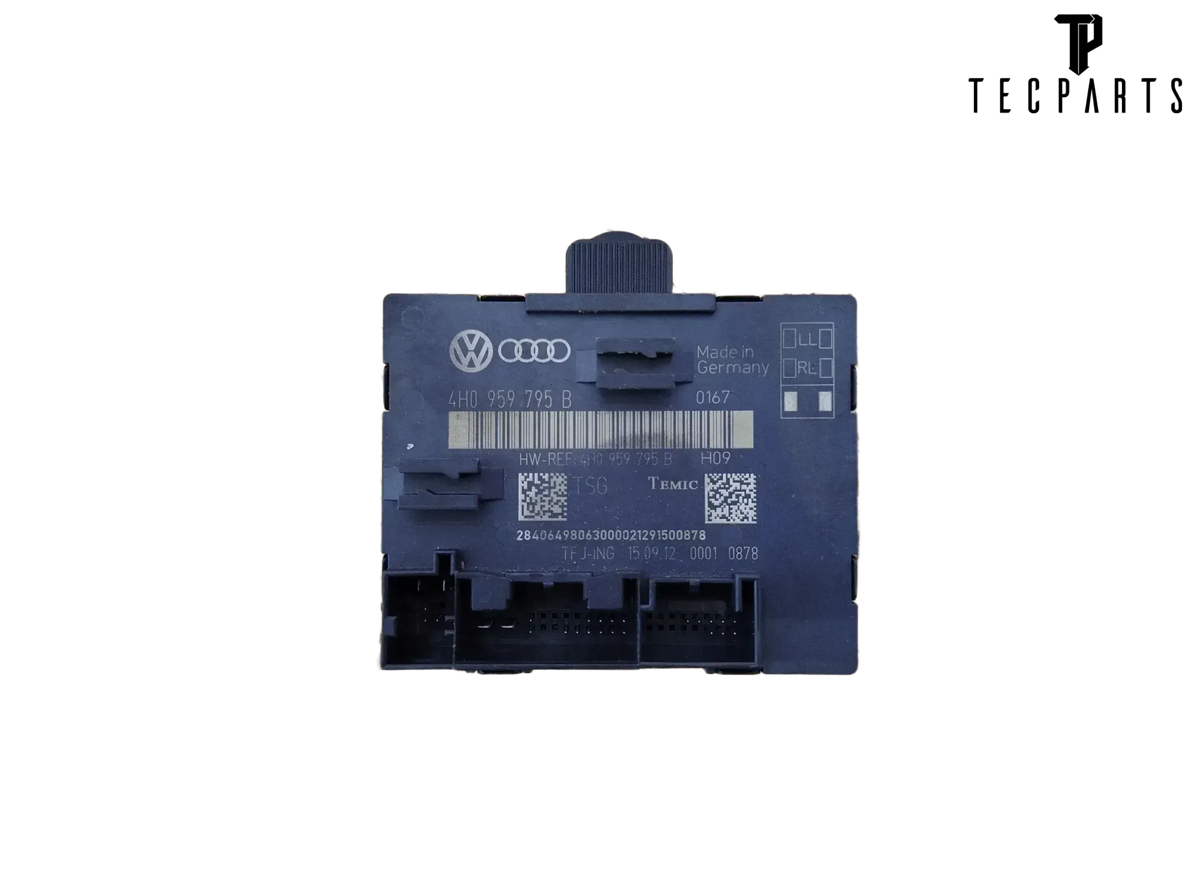 VW Touareg 7P Audi A8 4H Steuergerät Tür 4h0959795B hinten - Bild 1