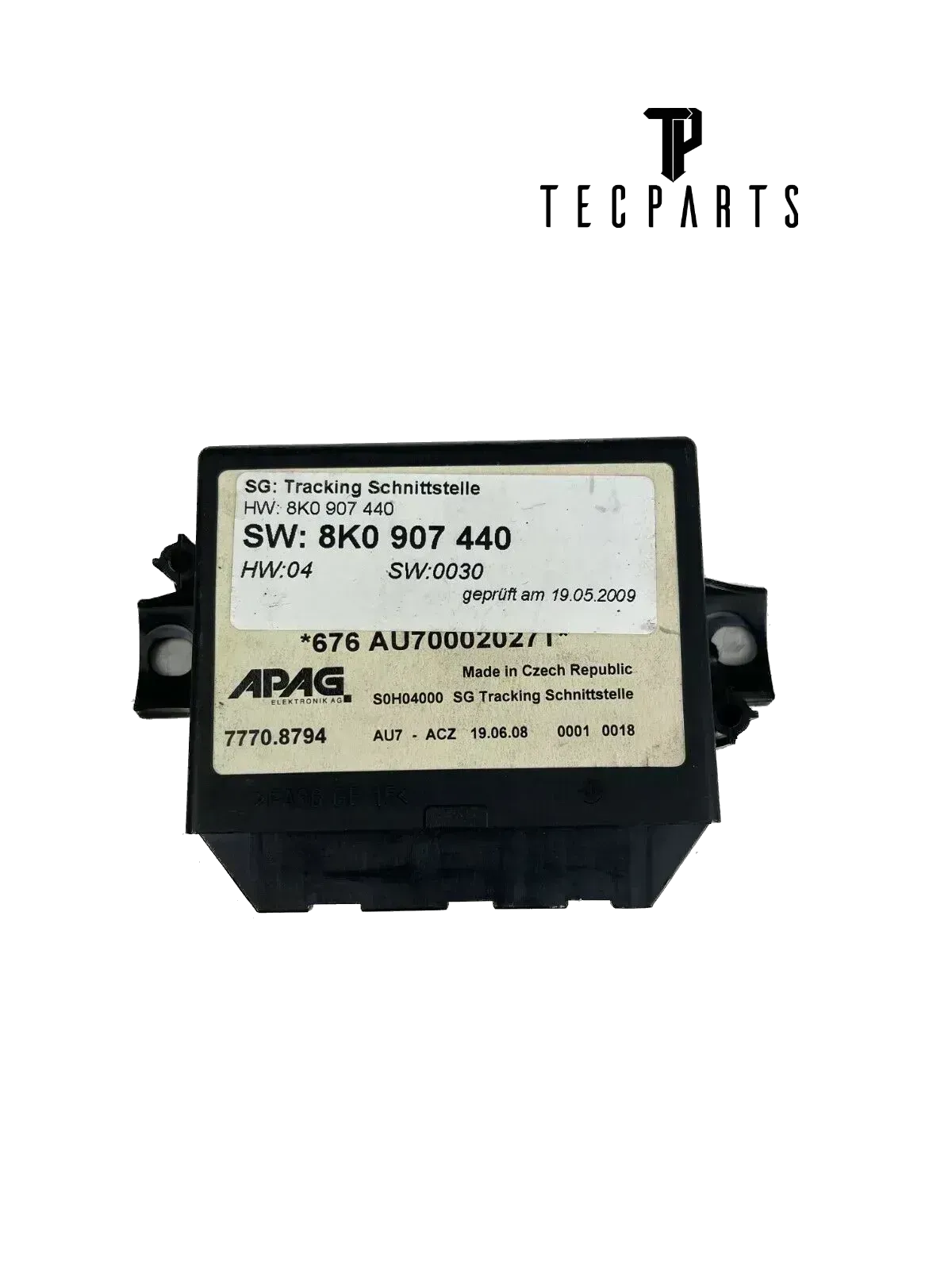Audi Q7 4L A6 4F Steuergerät Fahrzeugortung Verfolgungssystem 8K0907440 - Bild 1