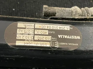 MERCEDES-BENZ C W204 S204 Anhängerkupplung  A2043100400 - Bild 7
