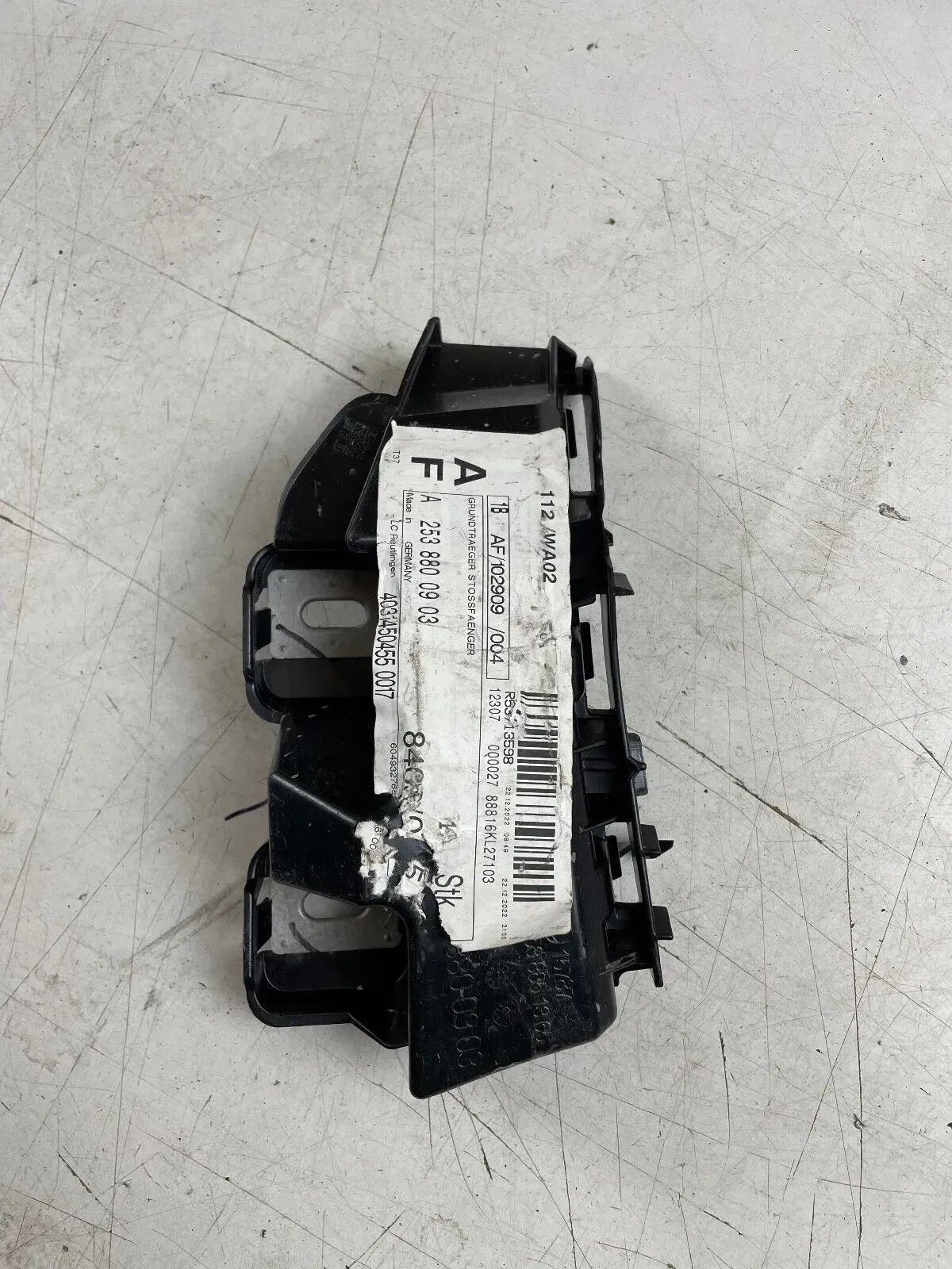 MERCEDES GLC W253 Stoßstange Halter Aufnahme hinten Links A2538851365 Neu Origi. - Bild 1