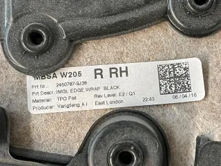 Mercedes Benz C-Klasse W205 Türvekleidung hinten rechts - Bild 13