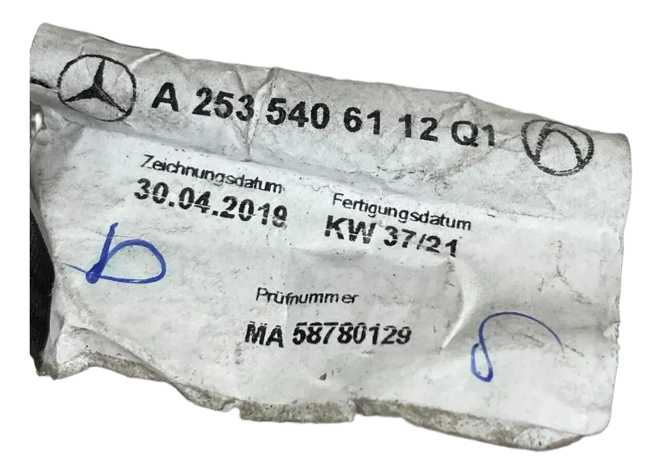 Mercedes Benz Elektrik Leitungssatz Kabelbaum A0001534524 / A2535406112 - Bild 1