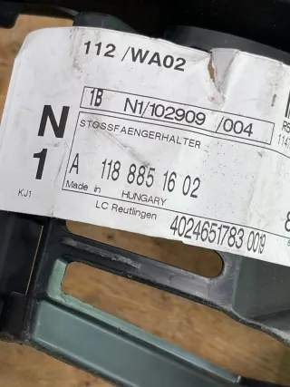 Mercedes W118 CLA Stoßstangenhlater Halter Träger Stoßtange Rechts  A1188851602 - Bild 4