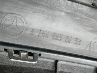 Mercedes ML AMG W166 Chrome Diffusor Stoßstange A1668804340 - Bild 6