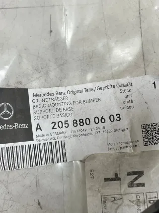 Mercedes W205 C-Klasse Stoßstangenhalter hinten rechts A2058800603 Neu Original - Bild 2
