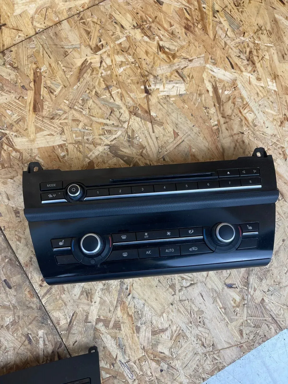 2014 BMW 5 Serie F10 Radio Ein / C Heizung Bedienfeld Schalter 9353592 - Bild 1