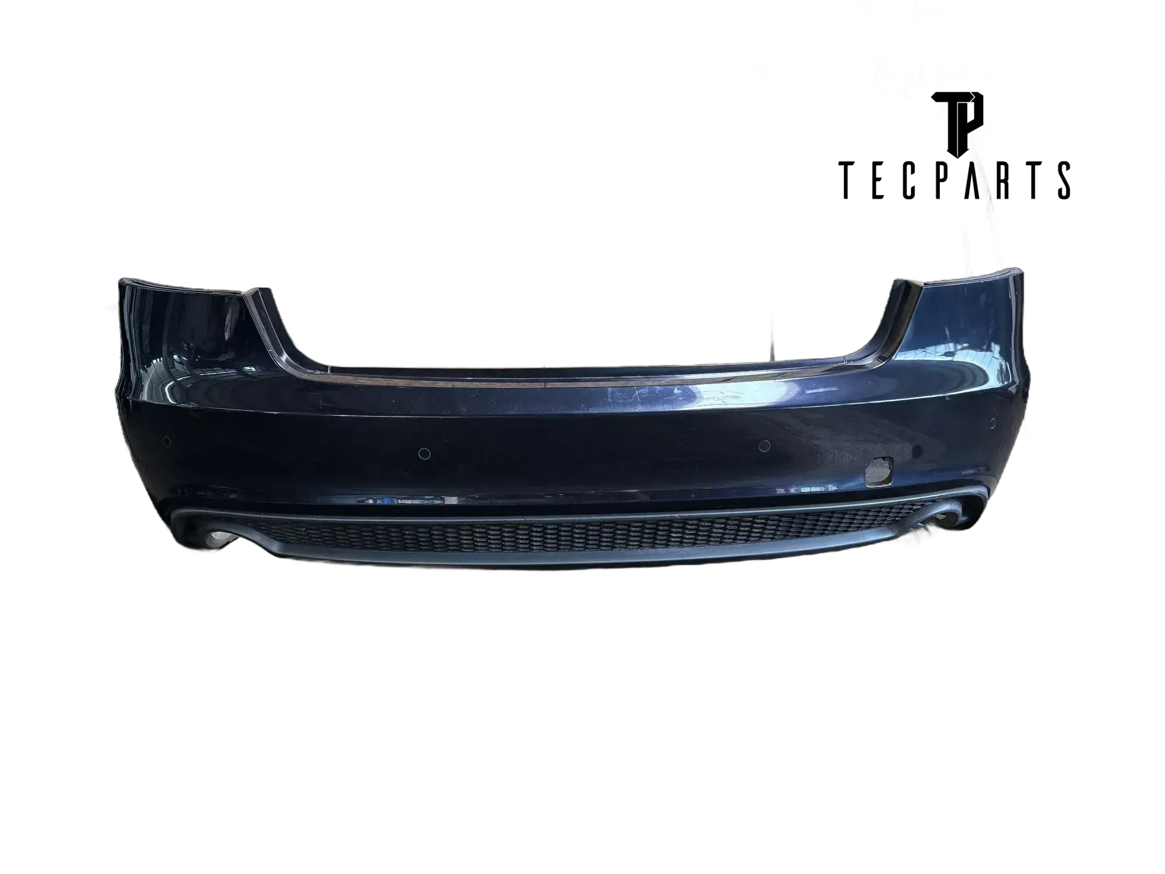 ORIGINAL Audi A5 8T Stoßstange hinten komplett schwarz - Bild 1