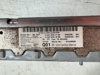 Original Mercedes S-Klasse W221 Becker Verstärker Amplifier A2218707789 - Bild 3
