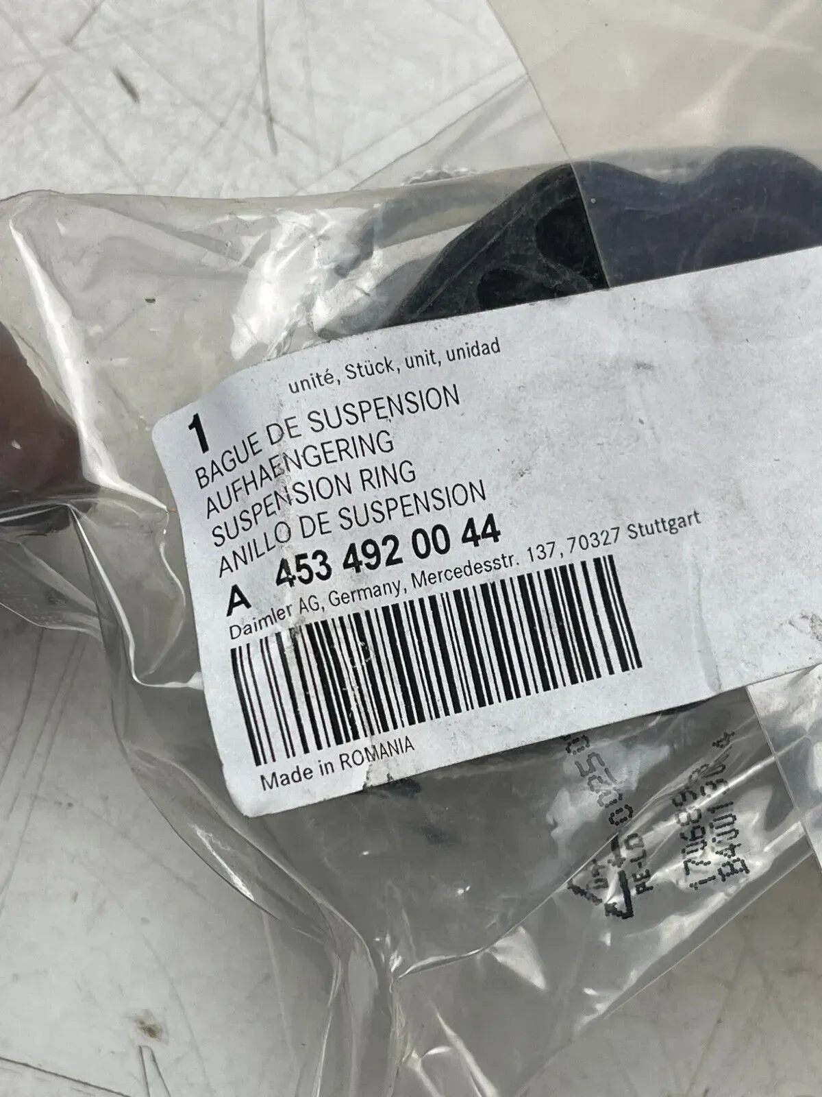 Smart 453 Halter Abgasanlage A4534920044 Neu Original - Bild 1