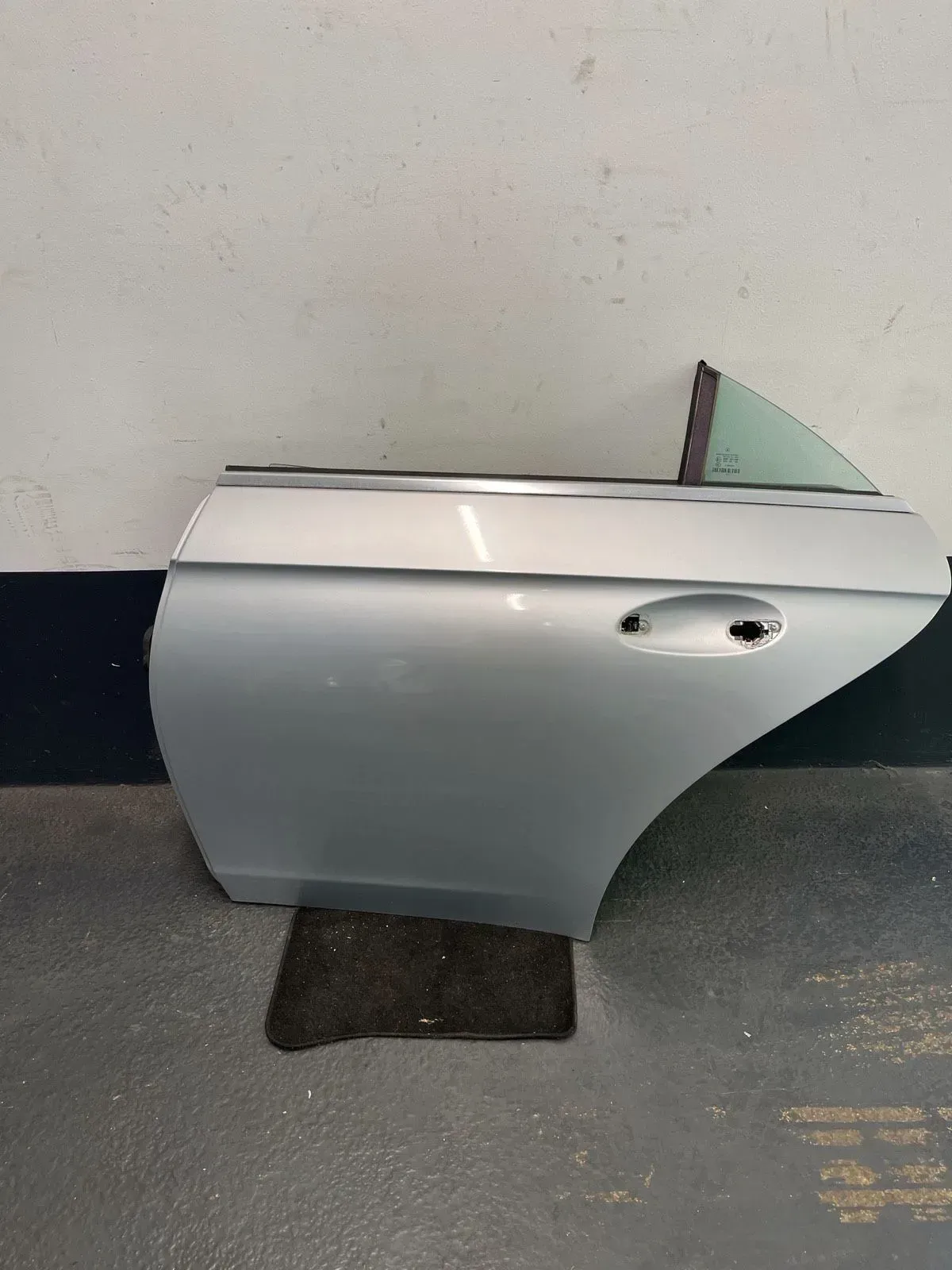 Mercedes W219 Türe hinten links 775 Iridiumsilber - Bild 1
