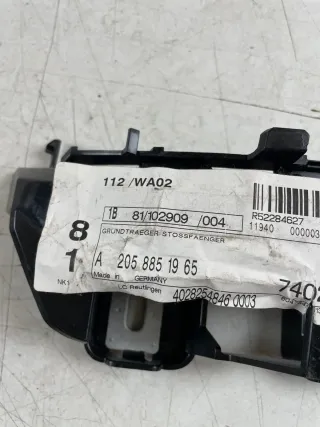 Mercedes W205 C-Klasse Stoßstange Halter Seitenführung hinten rechts A2058851965 - Bild 3
